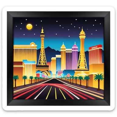 las vegas sticker