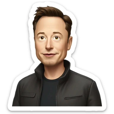 Elon musk sticker