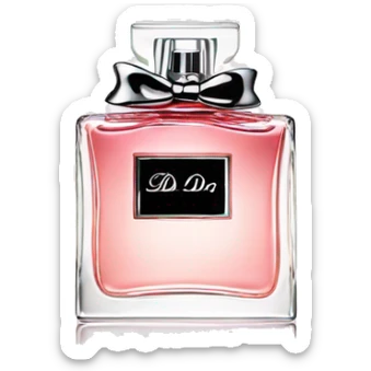 miss dior perfume sticker