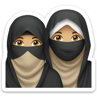 make a niqabi sticker