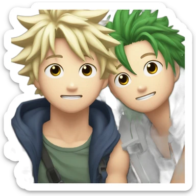 Bakugo et tenshi takami sticker