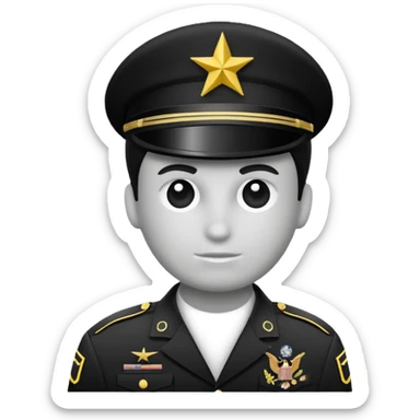 US Army script  sticker