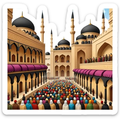 The Ottoman Empire in the year 1453The year of the Ottoman Empire 1453  sticker