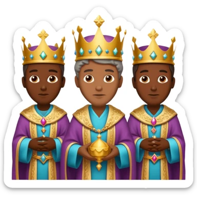 Alright, but we've lost the Three Wise Men (Los Reyes Magos) style. Bring it back sticker