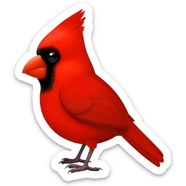 Cardinal sticker