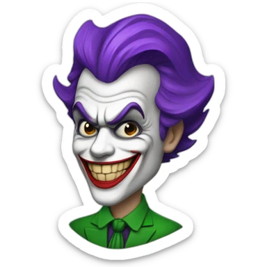 Joker by joaquin phenix sticker