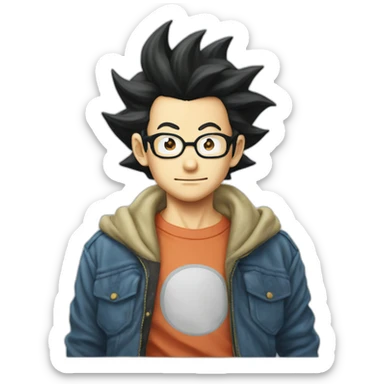 akira toriyama sticker
