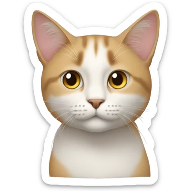 gato nija sticker