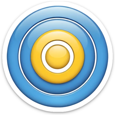 The TV Globo logo represents the Earth viewed through a television screen, symbolizing the global reach of television, with its iconic design featuring concentric circles and a central cutout, evolving over time with different colors sticker