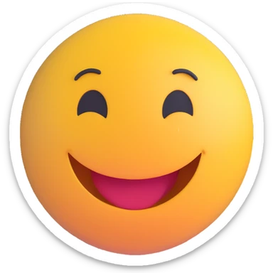 3D smiley emoji, round shape, grandparents with heart background, red color, smiling face sticker