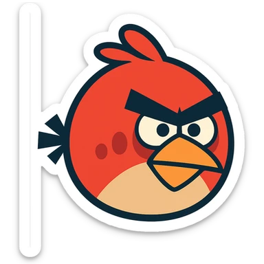 Angry Birds sticker