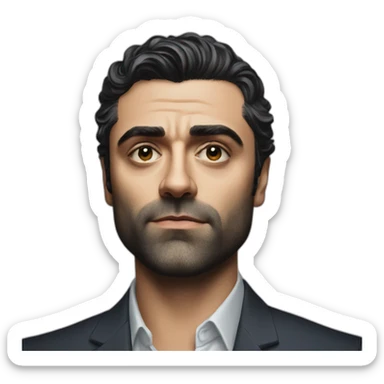 oscar isaac sticker