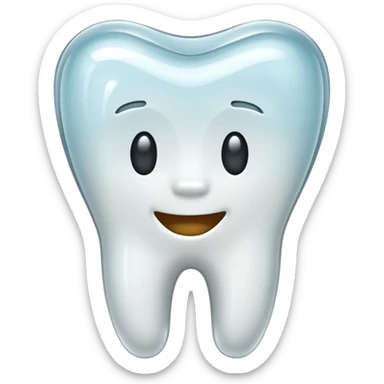 rooted tooth sticker