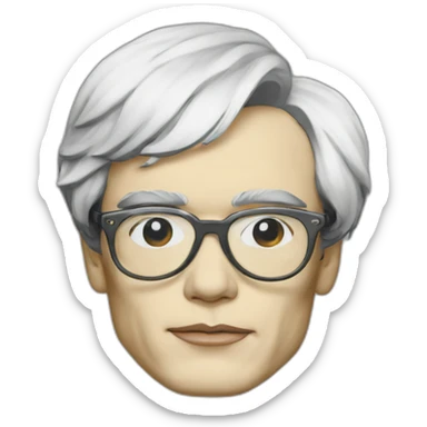 andy warhol sticker