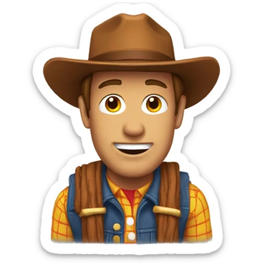 Woody sticker