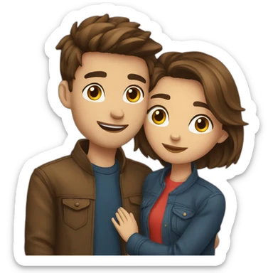 boyfriend love couple romania sticker