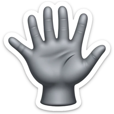 Thing from Addams family sticker