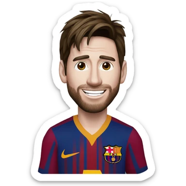Leo Messi dansant une sur une chanson de Micheal Jackson  sticker
