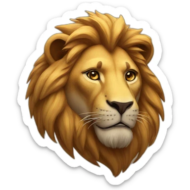 Lion-king-salvage sticker