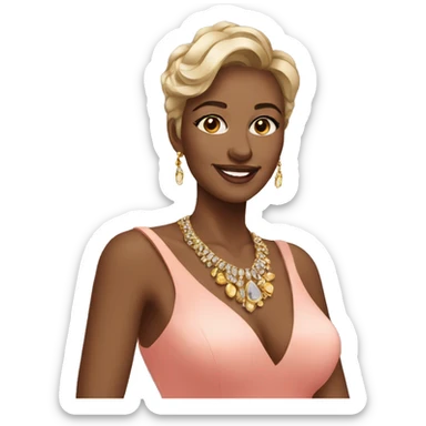 elegant jewelry creator  sticker