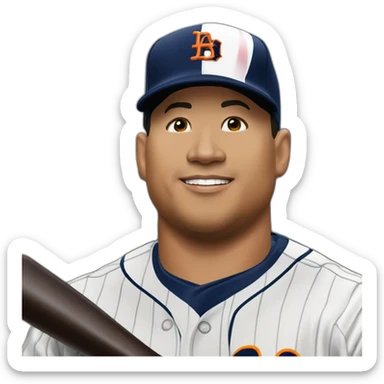 Miguel Cabrera pelotero beisbol grandes ligas Venezuela sticker