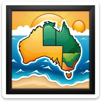Australia sticker