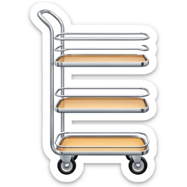 aesthetic trolley  sticker