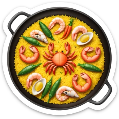 andalusian food of granada, spain  sticker