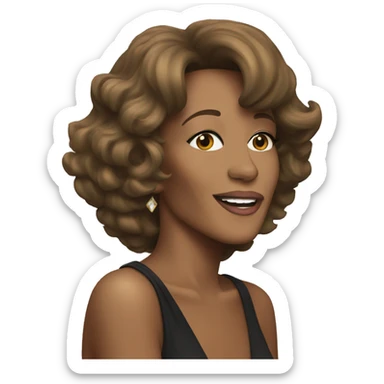 Whitney Houston  sticker