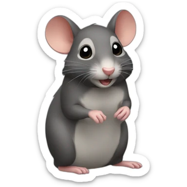 Ratón sticker