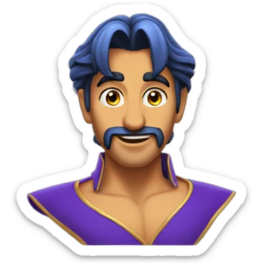 Magic for effects alladin sticker