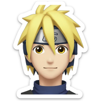 Sasuke boruto sticker