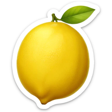 lemon sticker