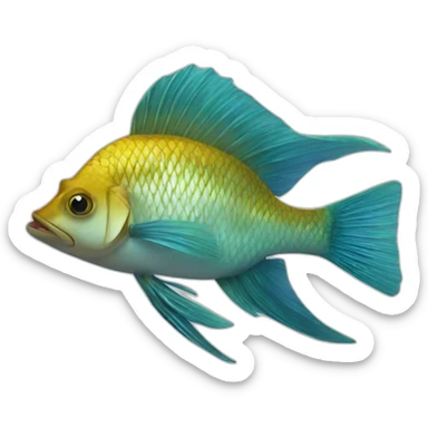 Pescados exoticos sticker