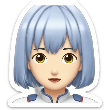 Rei Ayanami sticker