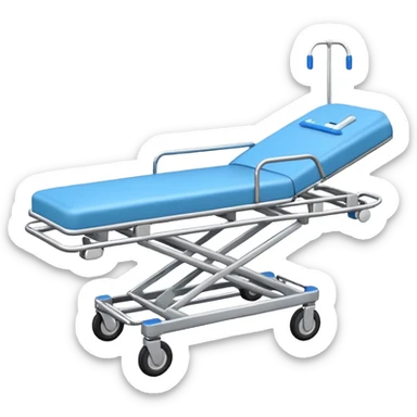 ambulance stretcher sticker