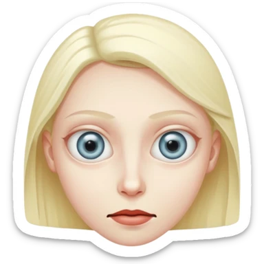 HE IS WEIRD!? sticker