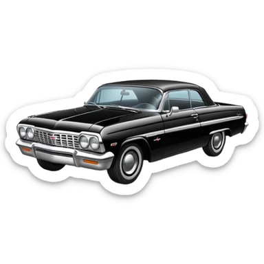 64 impala sticker