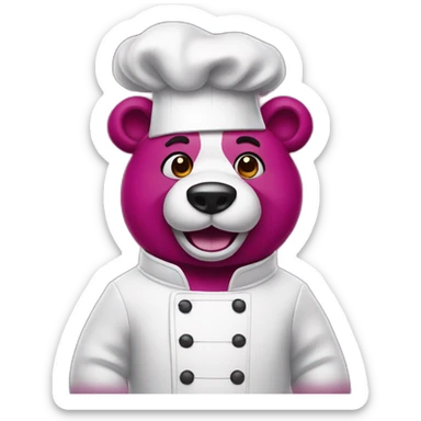 lotso bear chef sticker