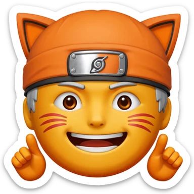 Naruto emoji sticker