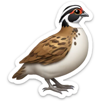 Quail sticker