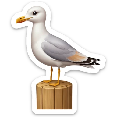 Seagull sticker