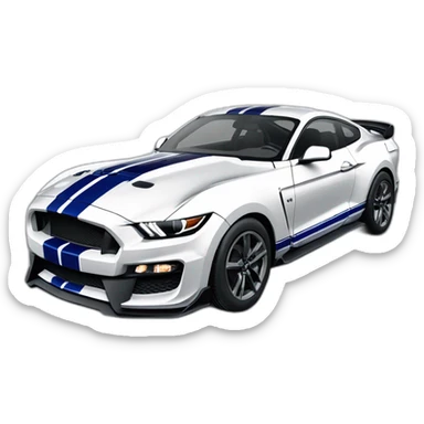 Ford mustang Shelby GT 500 sticker