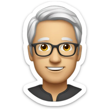 James Clear, the author of Atomic habits  sticker