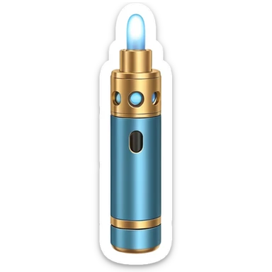 Nicotine vape sticker