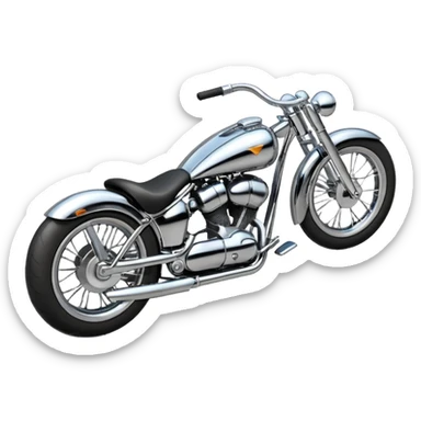 Bullet bike emoji sticker