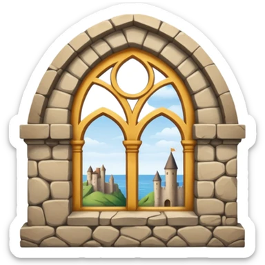 castle window sticker