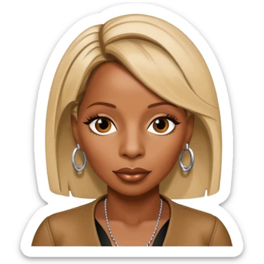 Mary J Blige sticker