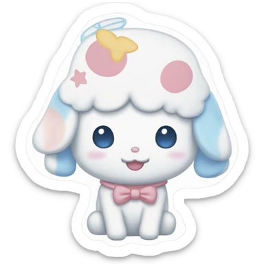 create cinnamoroll sanrio all the basic emoji  sticker