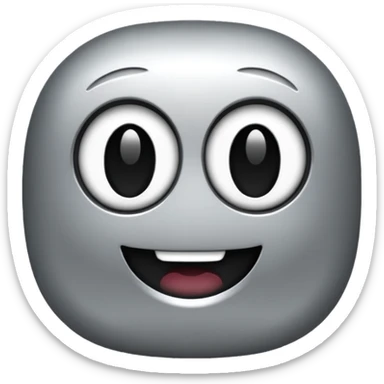 the classic fast forward emoji ⏩  in black and white sticker